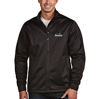 Men's Antigua Black Providence Friars Golf Full Zip Jacket