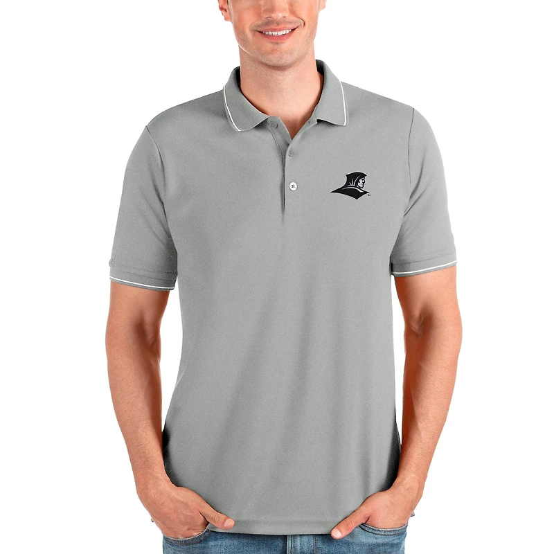 Polo gris Antigua Providence Friars Affluent pour homme