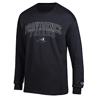 T-shirt à manches longues Champion Black Providence Friars Team pour hommes