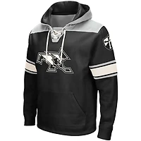 Men's Colosseum Black Providence Friars 2.0 Lace-Up Pullover Hoodie