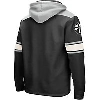 Men's Colosseum Black Providence Friars 2.0 Lace-Up Pullover Hoodie
