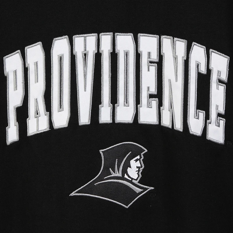 Sweat-shirt à col rond Colosseum Black Providence Friars Arch & Logo pour homme