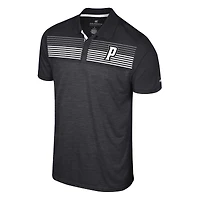 Men's Colosseum Black Providence Friars Langmore Polo