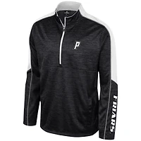 Veste à demi-zip chinée Colosseum noire Providence Friars pour hommes