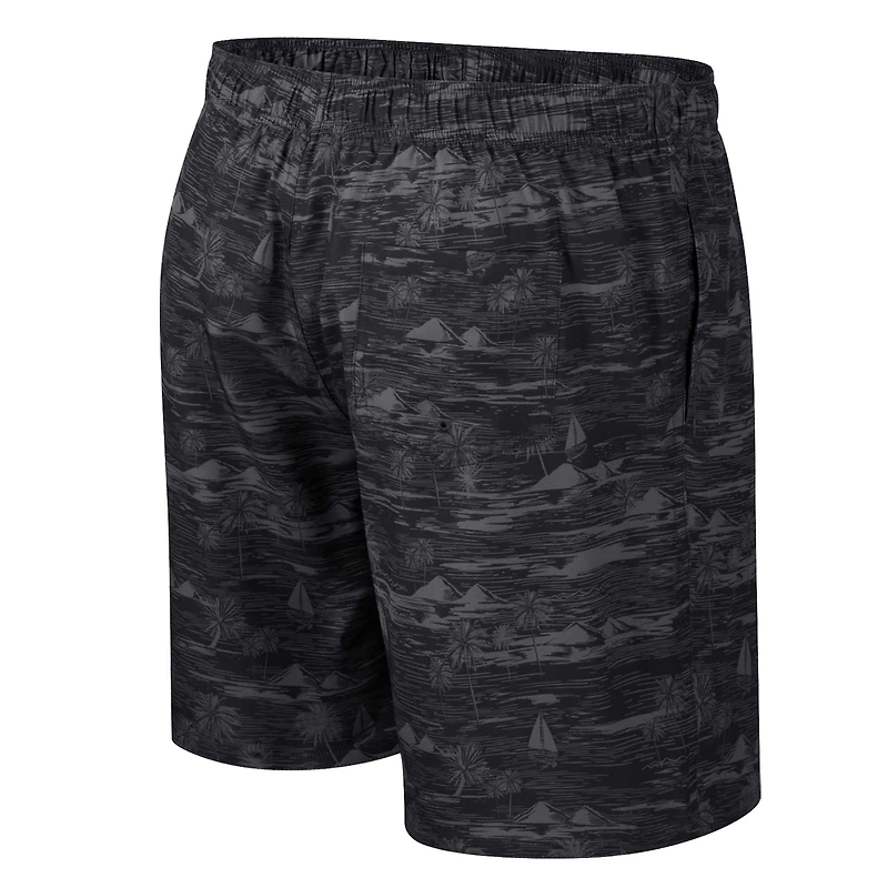 Men's Colosseum Black Providence Friars Ozark Swim Shorts