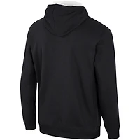 Men's Colosseum Black Providence Friars Team Half-Zip Pullover Hoodie