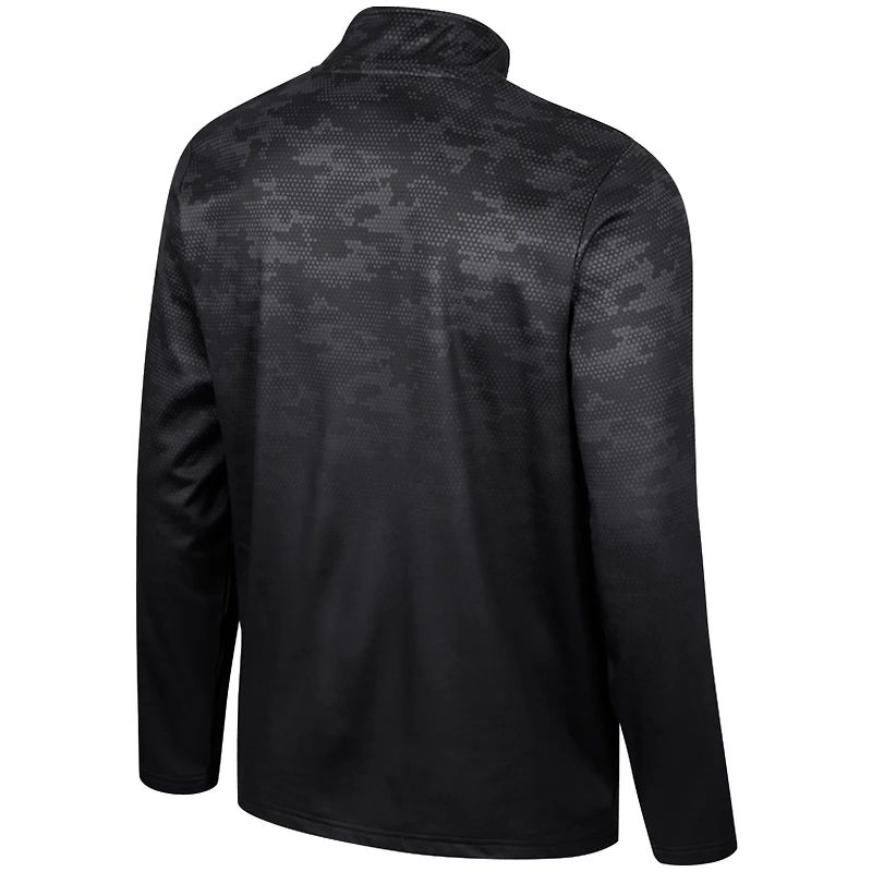 Men's Colosseum  Black Providence Friars The Machine Half-Zip Jacket
