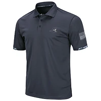 Men's Colosseum Charcoal Providence Friars OHT Military Appreciation Digital Camo Polo