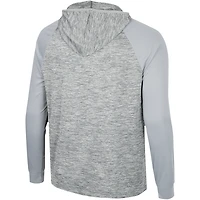 Haut à capuche Cybernetic Raglan quart de zip Providence Friars pour hommes, gris Colosseum