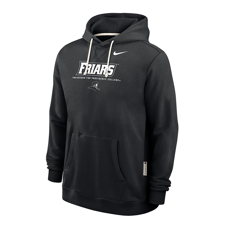Sweat à capuche Nike Providence Friars 2025 Sideline Standard Issue Dri-FIT pour homme, noir