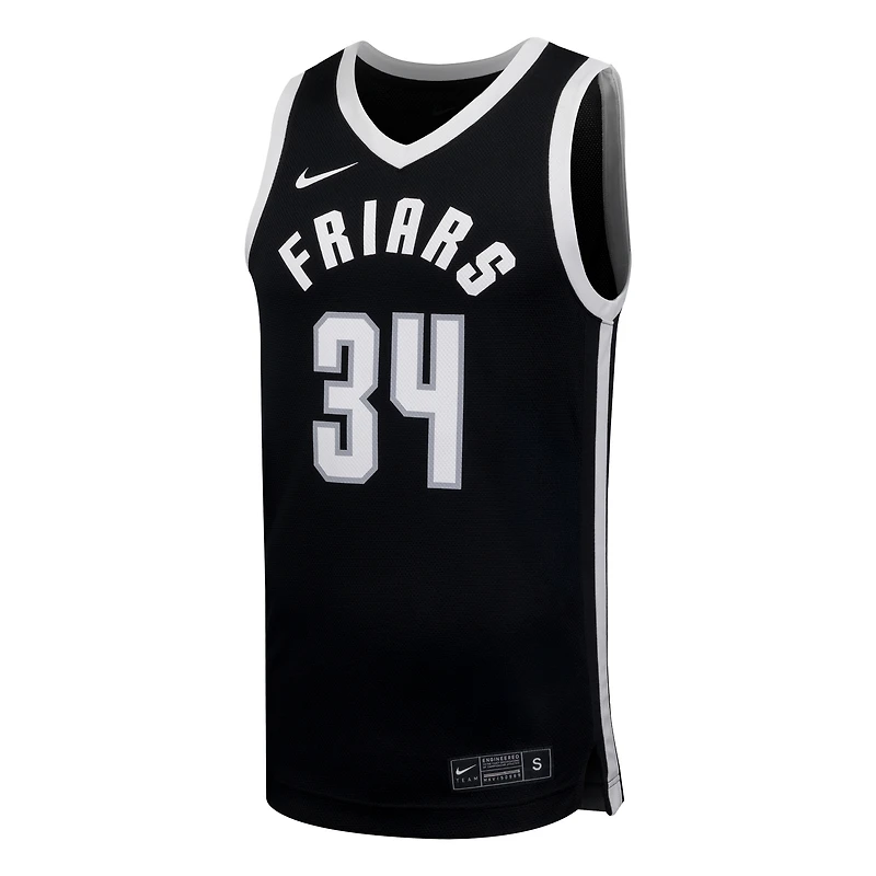 Maillot de basketball réplique Nike n° 34 noir Providence Friars pour homme