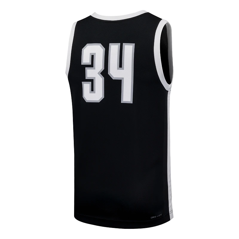 Maillot de basketball réplique Nike n° 34 noir Providence Friars pour homme