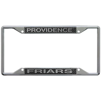 WinCraft Providence Friars Chrome Plated Metal License Plate Frame