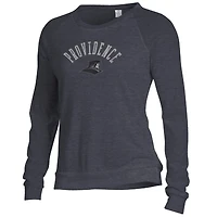 Women's Alternative Apparel Black Providence Friars Slouchy Pullover Sweatshirt
