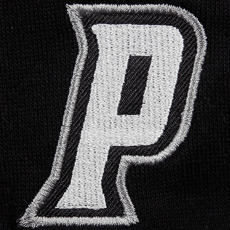 Chandail à capuchon glissière pleine longueur Providence Friars Arched Name Stadium Athletic pour femmes, noir