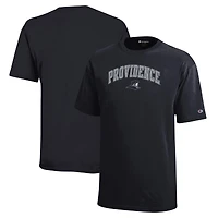 T-shirt noir avec logo Providence Friars Arch Over Champion pour jeunes