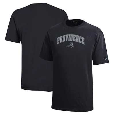 T-shirt noir avec logo Providence Friars Arch Over Champion pour jeunes