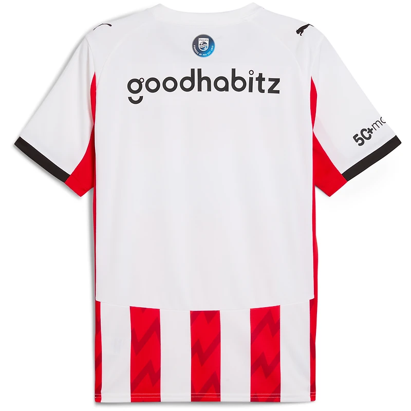 Men's Puma White PSV Eindhoven 2025/26 Home Replica Jersey
