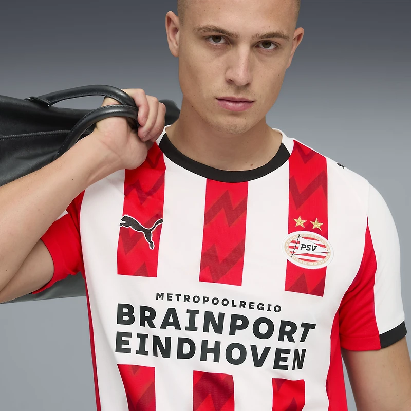 Men's Puma White PSV Eindhoven 2025/26 Home Replica Jersey