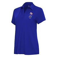 Women's Antigua Royal Puerto Rico Baseball Era Polo