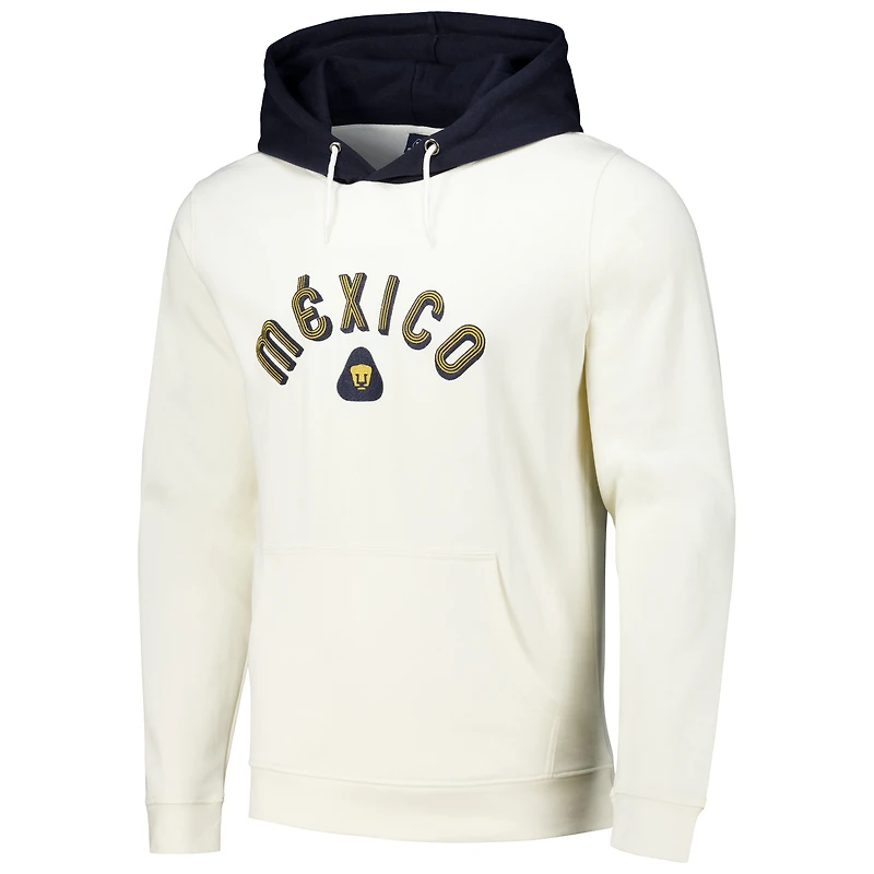 Men's Cream Pumas Street Pullover Hoodie