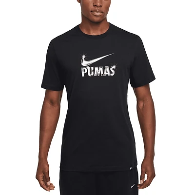 Men's Nike Black Pumas Swoosh T-Shirt