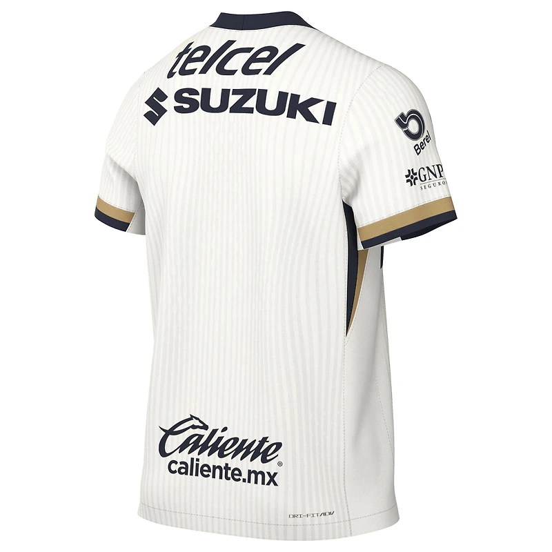 Men's Nike Cream Pumas 2025/26 Home Authentic Jersey