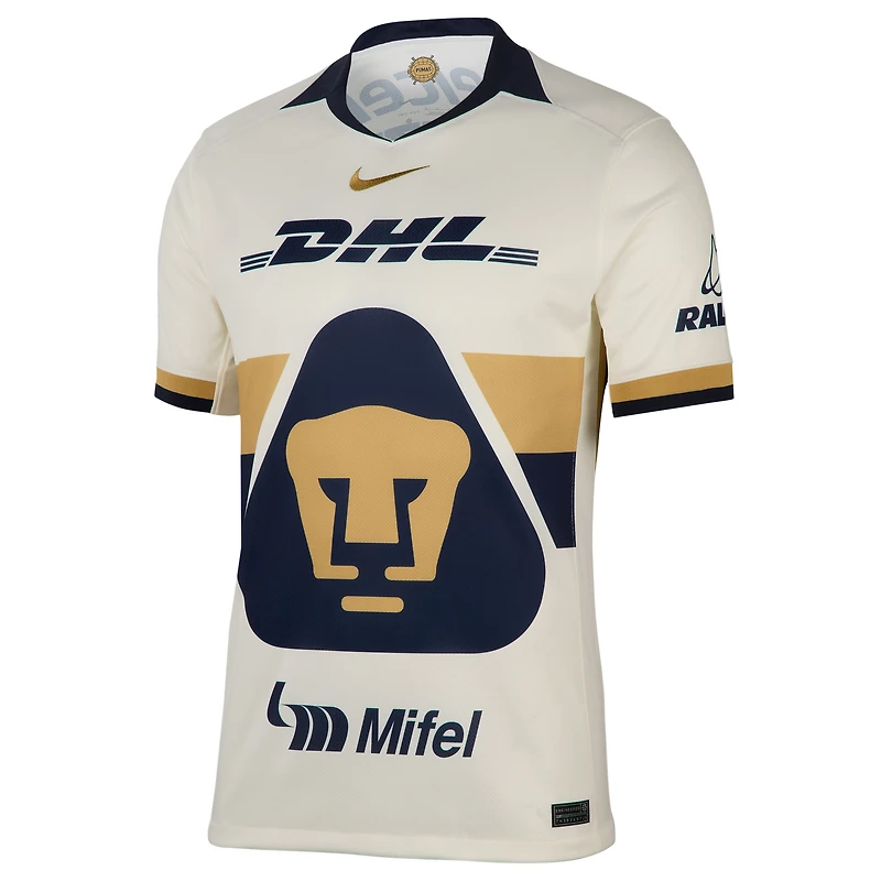 Men's Nike Cream Pumas 2025/26 Home Replica Jersey