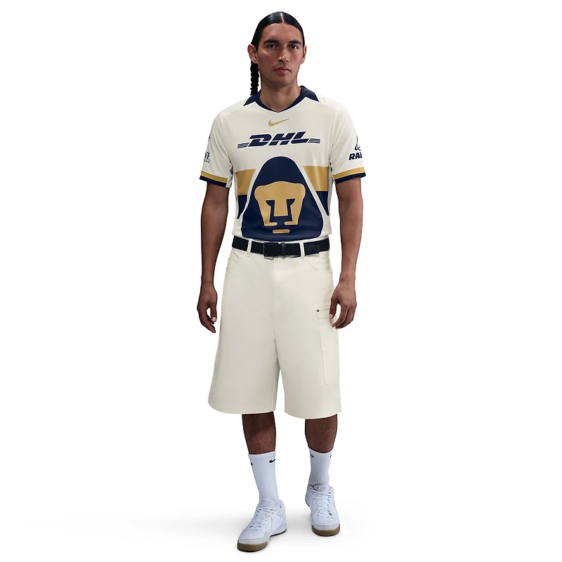 Men's Nike Cream Pumas 2025/26 Home Replica Jersey
