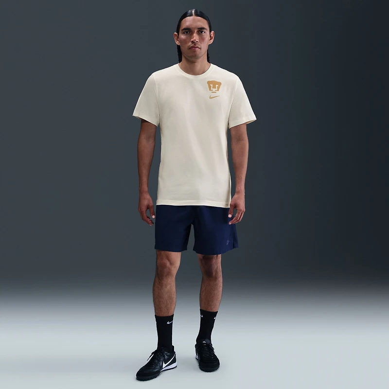 T-shirt Nike crème avec écusson des Pumas pour homme