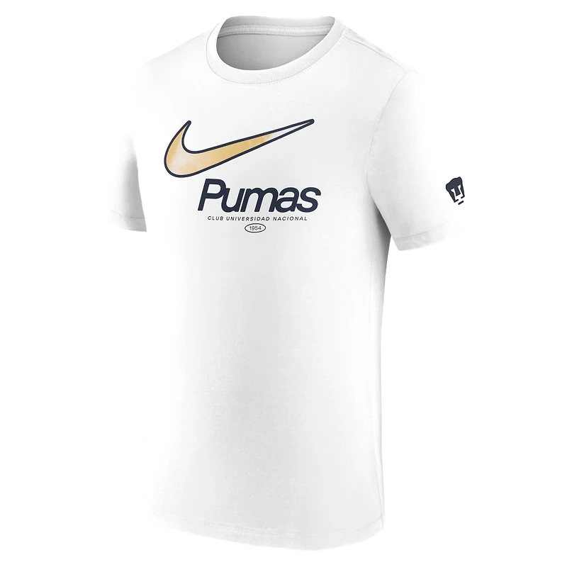 T-shirt Nike Pumas Swoosh blanc pour homme
