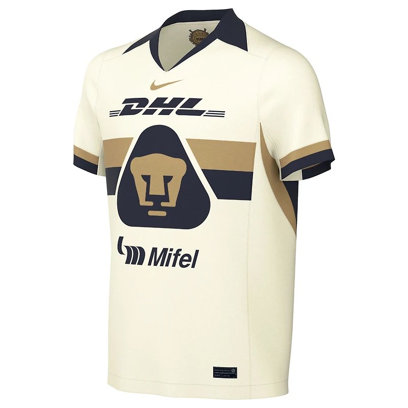 Youth Nike Cream Pumas 2025/26 Home Replica Jersey