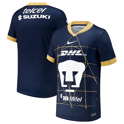 Youth Nike Navy Pumas 2024/25 Away Replica Jersey
