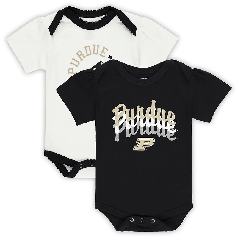 Body Tonya Purdue Boilermakers pour bébé fille (lot de 2)