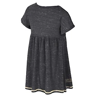 Girls Toddler Colosseum  Black Purdue Boilermakers Fleet Dress