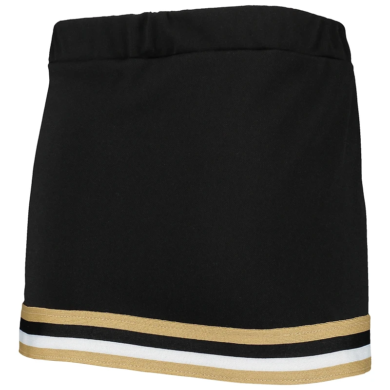 Ensemble d'encouragement deux pièces Purdue Boilermakers pour filles, noir