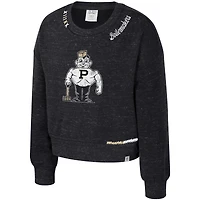 Girls Youth Colosseum  Black Purdue Boilermakers Just a Minute Sweatshirt