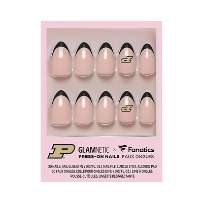 Kit de manucure Glamnetic x Fanatics Purdue Boilermakers