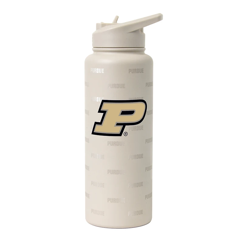 Logo Brands Purdue Boilermakers 34oz. Sand Ghost Quencher Bottle