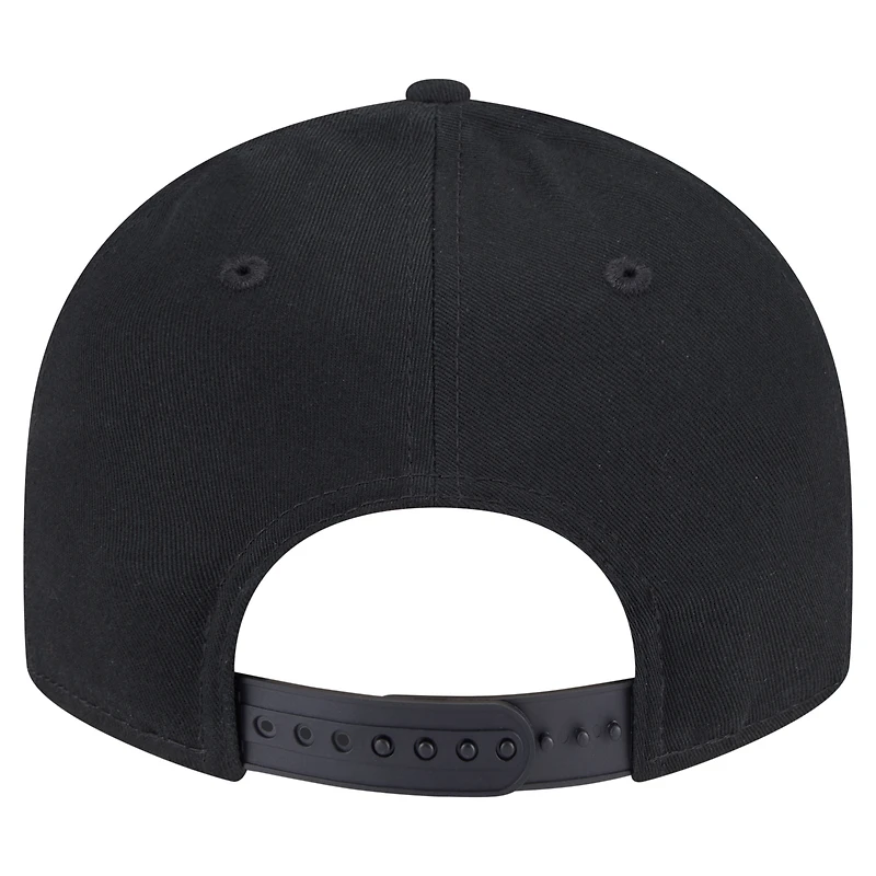 Casquette Snapback 9FIFTY à profil bas Purdue Boilermakers noire New Era pour homme