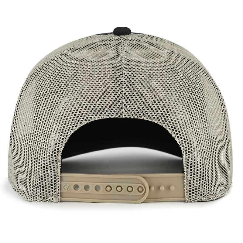 Men's '47 Black Purdue Boilermakers Arid Adjustable Trucker Hat