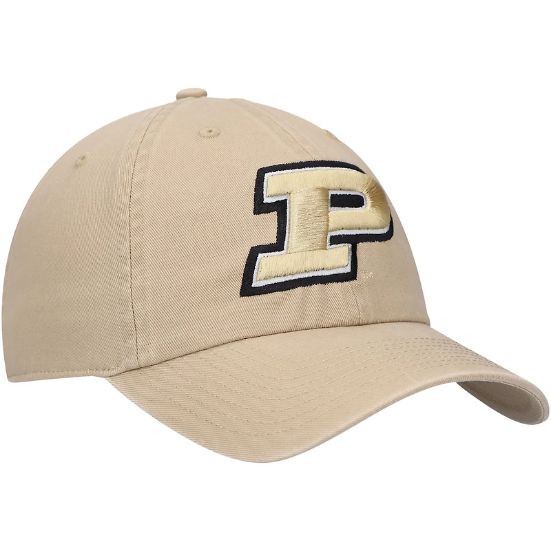 Men's '47 Khaki Purdue Boilermakers Clean Up Adjustable Hat