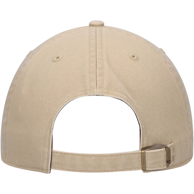 Men's '47 Khaki Purdue Boilermakers Clean Up Adjustable Hat