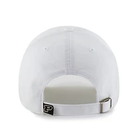 Men's '47 White Purdue Boilermakers Clean Up Adjustable Hat