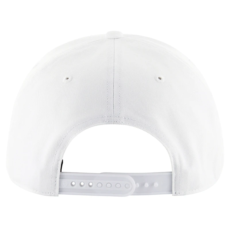 Casquette ajustable Purdue Boilermakers Rope Hitch blanche pour homme, modèle 1947