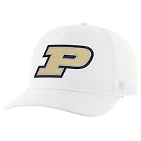 Men's '47 White Purdue Boilermakers Rope Hitch Adjustable Hat