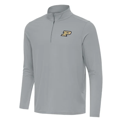 Men's Antigua Purdue Boilermakers Intent Quarter-Zip Top