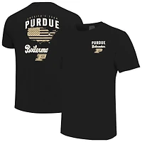 T-shirt noir pour homme Purdue Boilermakers, l'équipe américaine