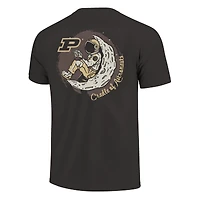 T-shirt noir Hyper Local pour homme, Purdue Boilermakers