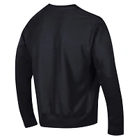 Sweat-shirt Champion Black Purdue Boilermakers Vault Late Night Reverse Weave pour hommes